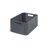 CURVER úložný box RATTAN style2 M antracit CURVER úložný box RATTAN style2 M antracit