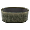 Obal na kvetináč TRÁVA, keramika, zelená, 24x13x10cm, (balenie obsahuje 1ks)|Ego Dekor Obal na kvetináč TRÁVA, keramika, zelená, 24x13x10cm, (balenie obsahuje 1ks)|Ego Dekor