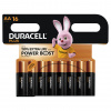 Alkalická batéria Duracell AA (R6) 16 ks Alkalická batéria Duracell AA (R6) 16 ks