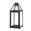 Chic Antique Čierny antik kovový lampáš Factory L - 32*32*60 cm - Chic Antique Chic Antique Čierny antik kovový lampáš Factory L - 32*32*60 cm - Chic Antique