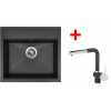 Sinks Solo 560 Granblack + Mix 3 P GR Sinks Solo 560 Granblack + Mix 3 P GR