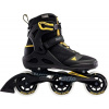 Rollerblade Macroblade 100 3WD Čierna/Saffron Žltá 43 Kolieskové korčule