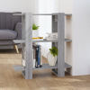 zahrada-XL Knižnica/deliaca stena sivý dub sonoma 80x30x87 cm 813579 zahrada-XL Knižnica/deliaca stena sivý dub sonoma 80x30x87 cm 813579
