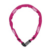Abus 1200/60 Web Coral Kódový reťazový zámok na zabezpečenie bicykla Abus 1200/60 Web Coral Kódový reťazový zámok na zabezpečenie bicykla