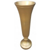 Kovová váza 49 cm (Zlatá zlatá váza vysoká dlhá hrniec 49 cm pôvab) Kovová váza 49 cm (Zlatá zlatá váza vysoká dlhá hrniec 49 cm pôvab)