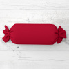 Biante Vankúš valec bonbon Rongo RG-060 Červený 15x40 cm Biante Vankúš valec bonbon Rongo RG-060 Červený 15x40 cm