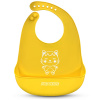 Ricokids Silikonový bryndáček na krmení Ricokids žlutý Ricokids Silikonový bryndáček na krmení Ricokids žlutý
