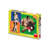 Dino puzzle 3x55 Psí športovci Dino puzzle 3x55 Psí športovci