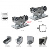 MEDIO samonos do 500 kg, profil 98 x 98 x 6000 mm, Zn MEDIO samonos do 500 kg, profil 98 x 98 x 6000 mm, Zn