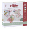 Little Dutch Puzzle 6v1 Kvety a motýle Little Dutch Puzzle 6v1 Kvety a motýle