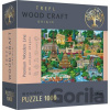 TREFL Wood Craft Origin Slavná místa Francie 1000 dielov TREFL Wood Craft Origin Slavná místa Francie 1000 dielov