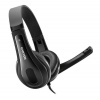 Canyon CHSU-1, PC Headset, USB, slúchadla s mikrofónom, ovládanie na kábli, čierne CNS-CHSU1B Canyon CHSU-1, PC Headset, USB, slúchadla s mikrofónom, ovládanie na kábli, čierne CNS-CHSU1B