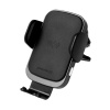 Držiak do auta / bezdrôtová nabíjačka Qi SWISSTEN - elektronický nástavec - do mriežky ventilácie - čierny Držiak do auta / bezdrôtová nabíjačka Qi SWISSTEN - elektronický nástavec - do mriežky ventilácie - čierny