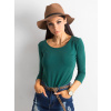 Blouse-RV-BZ-4690.68-dark green tyrkysová XL BASIC Feel Good 2016101908846 Blouse-RV-BZ-4690.68-dark green tyrkysová XL BASIC Feel Good 2016101908846