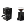 Gaggia Classic UP, black + Eureka Mignon Silenzio 55, BL black Gaggia Classic UP, black + Eureka Mignon Silenzio 55, BL black