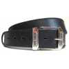 Pánsky opasok s modernou prackou čierny Pánsky opasok s modernou prackou čierny