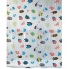 Spirella sprchový záves FISH, motív rybičky, číry, 180 × 200 cm, PEVA Spirella sprchový záves FISH, motív rybičky, číry, 180 × 200 cm, PEVA
