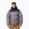 Pánska zateplená bunda Columbia Puffect II Hooded city grey/black Pánska zateplená bunda Columbia Puffect II Hooded city grey/black