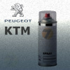 PEUGEOT KTM GRIS ICELAND metalická barva Sprej 400ml PEUGEOT KTM GRIS ICELAND metalická barva Sprej 400ml