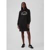 GAP Mikinové šaty s logom Čierna XS Čierna Čierna GAP Mikinové šaty s logom Čierna XS Čierna Čierna