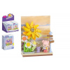 Stavebnice mini KOCO Květinová scenérie plast 6 druhů v krabičce 10x14x6cm 6ks v boxu Stavebnice mini KOCO Květinová scenérie plast 6 druhů v krabičce 10x14x6cm 6ks v boxu