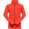 Dětská sportovní mikina ALPINE PRO Dozero 2 oranžová Velikost: 164-170 Dětská sportovní mikina ALPINE PRO Dozero 2 oranžová Velikost: 164-170