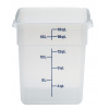 Transparentná polypropylénová nádoba na potraviny CamSquare, Cambro, Camsquare, 17,2 l, 17,2L, Priehľadná, 256x310x(H)320mm Transparentná polypropylénová nádoba na potraviny CamSquare, Cambro, Camsquare, 17,2 l, 17,2L, Priehľadná, 256x310x(H)320mm