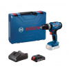 BOSCH Akumulátorový příklepový vrtací šroubovák GSB 18V-25 (1x akumulátor 18V/2Ah, kufr) 06019K9309 BOSCH Akumulátorový příklepový vrtací šroubovák GSB 18V-25 (1x akumulátor 18V/2Ah, kufr) 06019K9309