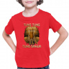 Tung Tung Tung Sahur - Italian Brainrot - detské tričko s potlačou - Tričkový | 0 | Červená | Junior Tung Tung Tung Sahur - Italian Brainrot - detské tričko s potlačou - Tričkový | 0 | Červená | Junior