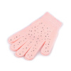 Dámske / dievčenské pletené rukavice s kamienkami - ružová sv. Dámske / dievčenské pletené rukavice s kamienkami - ružová sv.