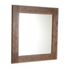 Sapho Brand - Zrkadlo v ráme 80x80 cm, morený smrek BA051S Sapho Brand - Zrkadlo v ráme 80x80 cm, morený smrek BA051S