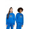 Detská mikina adidas Originals JV8570 modrá 158 Detská mikina adidas Originals JV8570 modrá 158