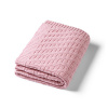 BABYONO Deka z organickej bavlny pletená 75 x 100 cm pink 0m+ BABYONO Deka z organickej bavlny pletená 75 x 100 cm pink 0m+