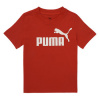 Puma Tričká s krátkym rukávom ESS No. 1 Logo Tee Červená Puma Tričká s krátkym rukávom ESS No. 1 Logo Tee Červená