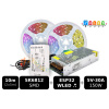 Programovateľný set RGBW-IC LED pásika SK6812 SMD, IP65 | WLED.sk Programovateľný set RGBW-IC LED pásika SK6812 SMD, IP65 | WLED.sk