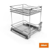 Výsuvný dvojpoličkový kôš spodný Cargo Prestige, strieborný 500mm Výsuvný dvojpoličkový kôš spodný Cargo Prestige, strieborný 500mm