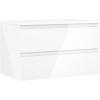 Mexen Orio kúpeľňová skrinka pod umývadlo 80 cm s doskou, 2 zásuvky, biela lesklá - 91A10-08047-2-BFFC00 Mexen Orio kúpeľňová skrinka pod umývadlo 80 cm s doskou, 2 zásuvky, biela lesklá - 91A10-08047-2-BFFC00