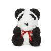 Panda z ruží - s červenou mašľou - 40 cm Panda z ruží - s červenou mašľou - 40 cm