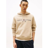 Tommy Hilfiger pánska béžová mikina Logo MW0MW11599 L Tommy Hilfiger pánska béžová mikina Logo MW0MW11599 L
