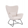 Avida Design Kreslo Nuvio, béžové Avida Design Kreslo Nuvio, béžové