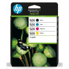 Originálny atrament HP 6C3Z1NE, HP 924, CMYK, 500/3*400 strán Originálny atrament HP 6C3Z1NE, HP 924, CMYK, 500/3*400 strán