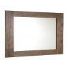 Sapho Brand - Zrkadlo v ráme 100x80 cm, morený smrek BA056S Sapho Brand - Zrkadlo v ráme 100x80 cm, morený smrek BA056S