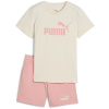 Puma Ess No.1 Logo Tee And Shorts Set Ps Tracksuit Boys Pink 4-5 rokov Puma Ess No.1 Logo Tee And Shorts Set Ps Tracksuit Boys Pink 4-5 rokov