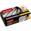 Sokra sardinky v slnečnicovom oleji 125g Sokra sardinky v slnečnicovom oleji 125g