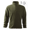 RIMECK Mikina Jacket 501 na zip, fleece, pánská MAL-501ML17 2XL Zeleň vojenská (s labelem) RIMECK Mikina Jacket 501 na zip, fleece, pánská MAL-501ML17 2XL Zeleň vojenská (s labelem)