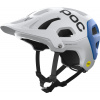 Cyklistická helma POC Tectal Race MIPS, Hydrogen White/Opal Blue Metallic Matt 2022, PC105808444 S
