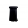 TENTino Elastický obrus SKIRTING na koktailový bistro stôl 80 cm VIAC FARIEB Farba obrusu: ČIERNA / BLACK TENTino Elastický obrus SKIRTING na koktailový bistro stôl 80 cm VIAC FARIEB Farba obrusu: ČIERNA / BLACK