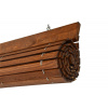 Vingo Rozbalená drevená roleta - farba triešňa 100x150 cm Vingo Rozbalená drevená roleta - farba triešňa 100x150 cm