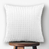 Biante Dekoračná obliečka na vankúš Minky kocky MKK-007 Biela 70 x 90 cm Biante Dekoračná obliečka na vankúš Minky kocky MKK-007 Biela 70 x 90 cm