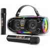 KARAOKE REPRODUKTOR BEZDRÔTOVÝ BLUETOOTH SYSTÉM LILUOSUO USB + 2 MIKROFÓNY KARAOKE REPRODUKTOR BEZDRÔTOVÝ BLUETOOTH SYSTÉM LILUOSUO USB + 2 MIKROFÓNY